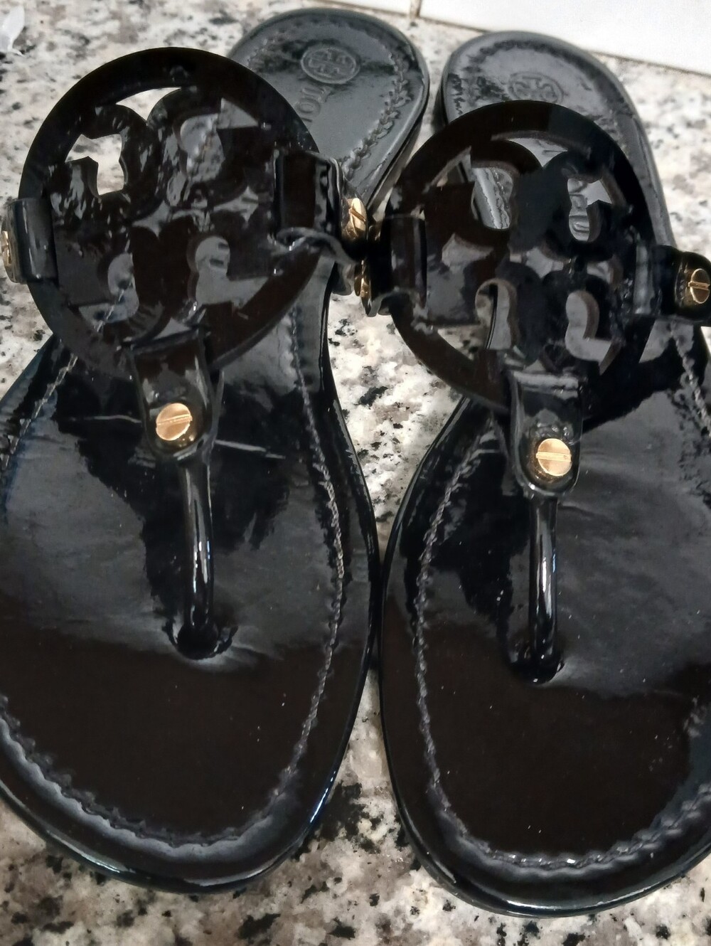 Tory Burch Miller Women's Sandal Size 8 Black